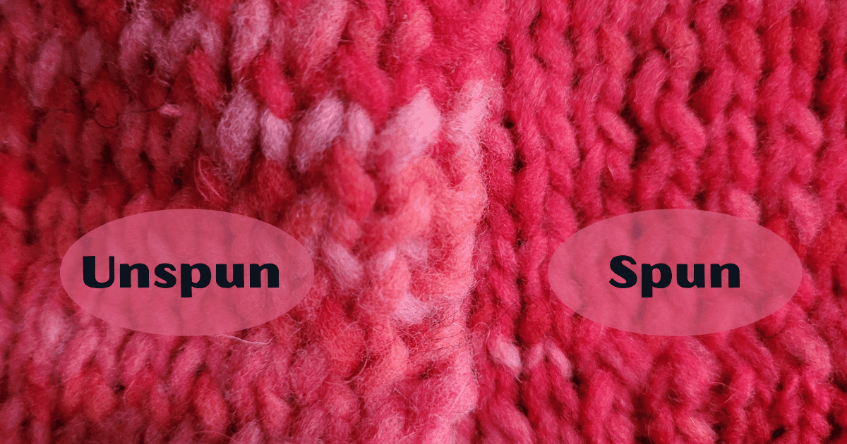 What Is Pencil Roving And When Would You Spin It?