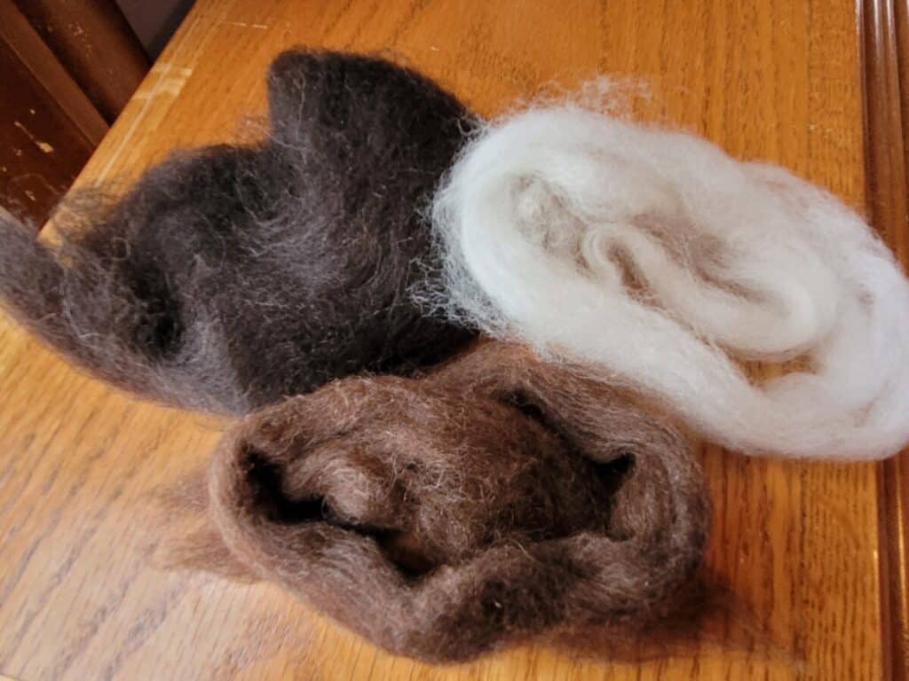 variety of wool to spin