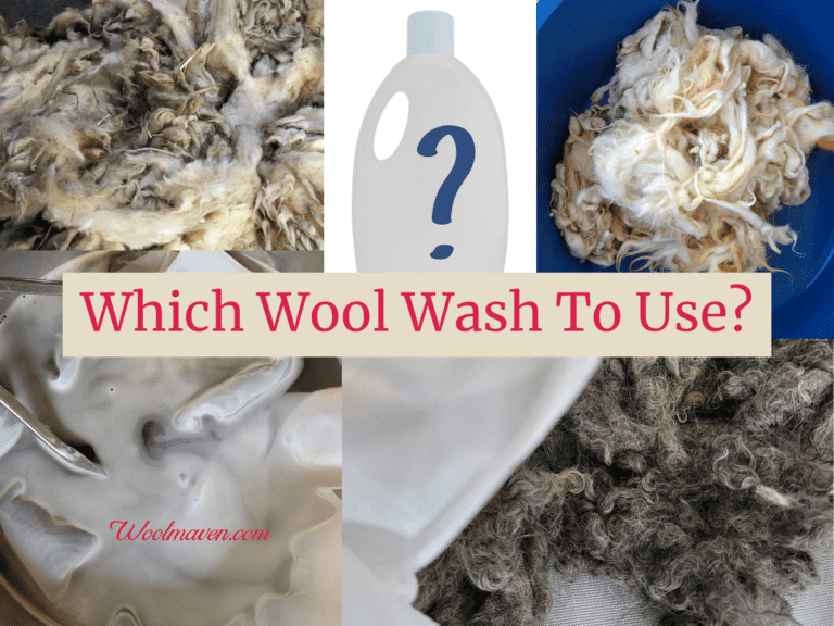 What Can You Use To Wash Wool For Handspinning?