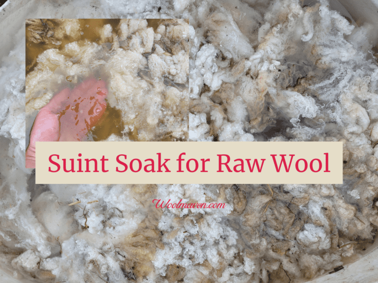How Do You Wash Wool In A Suint Bath?